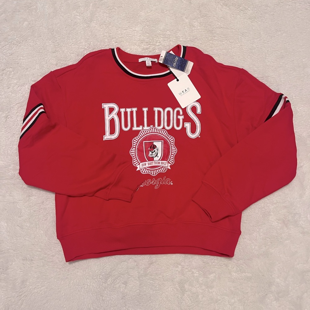 NWT Georgia Bulldogs College Sweatshirt